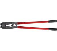 Coupe-boulons avec lames triangulaires interchangeables | 780 mm | STUBAI Coupe-métal pour le travail des métaux, serrures, pour couper l'acier de construction, les boulons, les tiges de fil, les barr