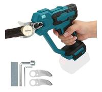 Coupe-branches sans fil pour Makita 18 V, max 35 mm 1000 W Moteur sans balais Sécateur à branches Sécateur avec compteur de coupe LCD, interrupteur de sécurité pour jardiniers, producteurs de fruits