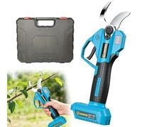 Coupe-branches sans fil professionnel compatible avec Makita 18 V 25 mm Sécateur électrique avec écran LCD pour élaguer les arbres et les arbres fruitiers (sans batterie)