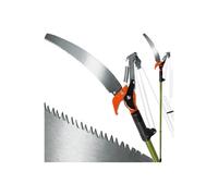 Coupe branches télescopique 2 en 1 Extensible 161 - 258 cm vert