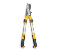 STIGA lopper télescopique à contournement - Coupe le bois frais jusqu'à 42 mm, guidon extensible, lame en acier japonais antiadhésif, poignée ergonomique, finition jaune, avec housse de protection.