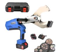 Coupe-câble hydraulique électrique sans fil pour câble Al/Cu 85-120 mm, avec 2 piles rechargeables