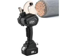 Coupe-câble portable à cliquet pour câble Cu/Al et blindé, design compact avec brosse de nettoyage, capacité de coupe de 50 mm à 75 mm