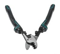 Coupe-câbles, 15,2 cm, 20,4 cm, pince à dénuder multifonction en acier à haute teneur en carbone, poignée ergonomique revêtue de caoutchouc pour réseau électrique, atelier, coupe de tuyaux en cuivre