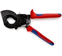 Coupe-câbles à cliquet KNIPEX 95 31 250 250mm 32mm/240mm²