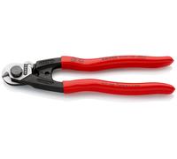 Knipex Coupe-câbles 95 61 190 – Acier forgé 190 mm – Gainage PVC – Coupe 5 mm