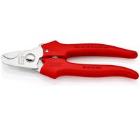 Coupe-câbles Cu/Al - 165mm - D10mm/24mm² - Poignées PVC - Acier inoxydable KNIPEX - 9505165