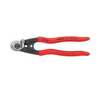Knipex Coupe-câbles 95 61 190 – Acier forgé 190 mm – Gainage PVC – Coupe 5 mm