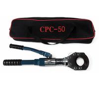 Coupe-câbles hydraulique - Coupe-câbles manuel CPC-50 - 70 kN - Diamètre de coupe maximal : 50 mm - Corps en fonte Cr40 - Poignée ergonomique - Coffret d'outils