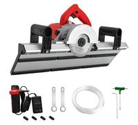 Coupe-carreaux électrique 1200 W, 13 000 tr/min, chanfreineuse à 43° avec pompe à eau, la découpe à leau du marbre et de la porcelaine.
