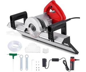 Coupe-carrelage électrique, outil de coupe à 45 degrés, machine de coupe d'angles pour carrelage à 45 degrés, idéale pour découper de grandes plaques de céramique