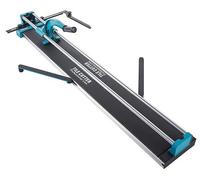 Coupe-carrelage manuel, 120 cm, coupe-carrelage en acier, pour découper des matériaux de construction, y compris les carrelages de sol classiques et les carreaux polis, couleur bleue
