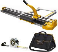 Coupe-carrelage Manuel 3,5 à 80 cm + Mètre 3m + Sacoche à outils VITO