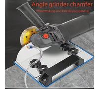 Coupe-chanfrein en acier inoxydable 304, gabarit de chanfreinage portable à 45 degrés pour carrelage et travail du bois, outil portatif sans fil pour les bords de carrelage et la finition du bois Tail