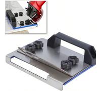 Coupe-chanfrein en acier inoxydable 304, gabarit de chanfreinage portable à 45 degrés pour carrelage et travail du bois, outil portatif sans fil pour les bords de carrelage et la finition du bois Tail