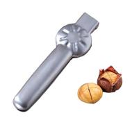 Coupe-Châtaigne, Ouvre-Châtaigne en Acier Inoxydable, Casse-Noix Manuel, Pince à Châtaignes pour Entailler et Ouvrir les Coques, Outil Cuisine pour Noix et Fruits Secs, Épluchage Facile (1pcs)