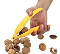 Coupe-Châtaignes Ouvre-Noix Robuste Portable Prise Facile | Coupe-châtaignes Pour Ébullition Rôtissage Caramélisation Pâtisserie Cuisson Cuisine Maison Fêtes En-cas Jaune