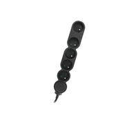 - Coupe-circuit - CA 230 V - 3680 Watt - connecteurs de sortie : 5 (5 x alimentation) - 1.5 m cordon - noir moucheté
