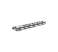 - Coupe-circuit (rack-montable) - CA 230 V - connecteurs de sortie : 8 - 1U - 19" - 2 m cordon - gris clair