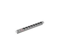 - Coupe-circuit (rack-montable) - connecteurs de sortie : 8 - 1U - 19" - 2 m cordon - gris clair