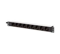 Digitus Unité de distribution d'énergie (PDU) DN-95440 9 prises Schuko 1U C20 16A 2m Rack 19"