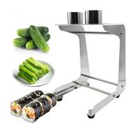 Coupe-concombre manuel, outil pratique de fabrication de bâtonnets de légumes avec un diamètre de coupe de 45 mm et une vitesse de 10 tranches/minute, idéal pour les bâtonnets de carottes, la 8+10cut