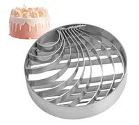 Coupe-conque En Acier Inoxydable - Conception D'estampage Double Face, Construction En Métal Durable De Qualité Alimentaire, Outil De Façonnage De Pâtisserie De Précision | Créer Des Motifs De Su
