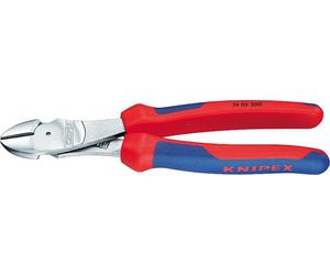 Coupe-côtes KNIPEX Kraft chromée longueur 180 mm