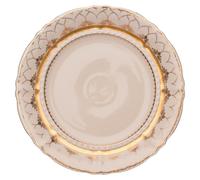 Coupe creuse Sonata, 32 cm, ivoire, impression d'or, porcelaine Leander