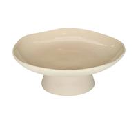 Coupe Déco en Céramique Aria 28cm Beige