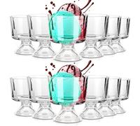 Gobelets à Dessert en Verre - Lot de 12 - 290 ml - Transparent