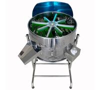 Coupe-feuilles électrique, 45,7 cm, rotation automatique avec 3 lames, vitesse réglable, comprend un sac en maille et un sécateur manuel pour jardin, pelouse et plantes hydroponiques