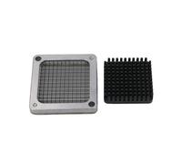 Coupe-Frites en Acier Inoxydable + 3 Lames Taille, PièCes de Coupe-Frites Frites Coupe-Croustilles de Pommes de Terre Frites (6,5 Mm)