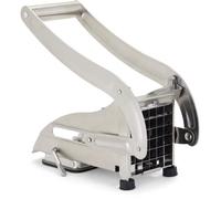 Coupe-frites - LIVOO - MEN410 - Acier inoxydable - 2 grilles - Pieds antidérapants et ventouse - Grilles compatible lave-vaisselle