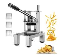 Coupe-frites - Non spécifié - Réglable - Acier inoxydable - 3 types de lames - Haute efficacité