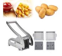 Coupe-frites, taille-frites inox à la maison Avec 2 grilles G