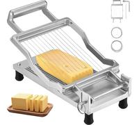Coupe-fromage avec fil métallique Coupe-beurre Coupe-fromage 0,39 po et 0,78 po