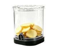Coupe-Fruit En Forme De Tasse, Gadget De Préparation De Repas Et Salade, Hache-Fruits À Poussoir, pour Banane Raisin Kiwi Fruit du Dragon Pique-nique Camping