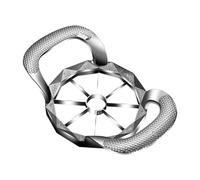 Coupe-fruits 2 en 1 Coupe ergonomique manuelle pour 8 ou 12 égaux | Trancheuse à fraises Gadget Ananas Coupe-légumes Manuel Ergonomique Passe au lave-vaisselle pour la maison Cuisine Cuisson