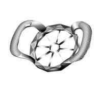 Coupe-fruits 8/12 tranches uniformes, manuel, ergonomique, lavable en | Ustensile pour couper les légumes pour légumes, ananas, poire, nourriture pour enfants, préparation de repas