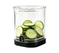 Coupe fruits amovible multifonction avec de pression, coupe fruits à pression manuelle pour fraises, bananes, raisins, pastèque, cantaloupe, , maison, dortoir, pique-nique