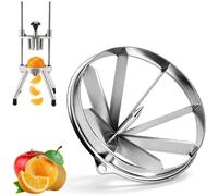 Coupe-fruits en acier inoxydable, 8 segments, amovible