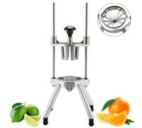 Coupe-fruits professionnel et trancheuse manuelle en acier inoxydable avec 4/6/8/12 cales pour bar, restaurant, fête et cuisine