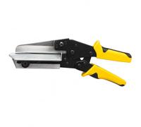 Coupe-goujons en PVC, ciseaux multi-angles de 110 mm pour coupes à 45° et | Poignées de 255 mm, poids de 0,66 kg et conception à fente pour câbles électriques, plomberie et conduits en plastique.