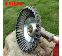 Coupe-herbe à bord arrondi en fil d'acier au carbone de 6/8 pouces, tête de bord, tondeuse à gazon électrique, brosse à mauvaises herbes de jardin 6In Trimming Head