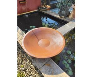 Coupe inox ronde 60 cm, fond plat