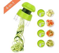 Coupe légume Spiralizer Spaghetti légume 4en1 Spirale de Légumes Trancheuse