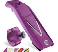 Mandoline - BORNER - V5 Powerline - Acier inoxydable - Poussoir de sécurité - Fabrication allemande