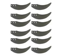 Coupe-légumes de jardin - 5 pièces - Ensemble manuel - Paille à foin et déchets de jardin (G, taille unique)