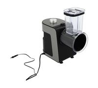 Coupe-légumes électrique 1000 W avec 10 lames - Râpe à légumes automatique - Pour couper les pommes de terre, radis, concombres, oignons